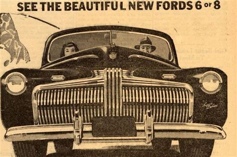 Vintage Clippings Newspaper Auto Advertising Part Ii Hemmings