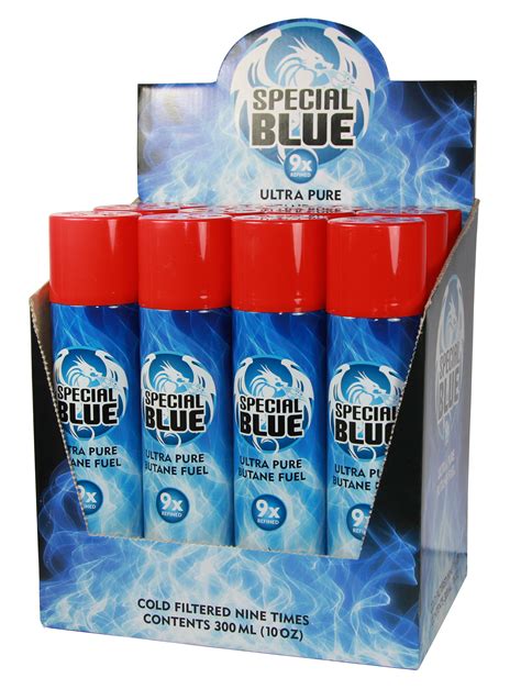 Special Blue Butane - RZ Smoke - Vape & Smoke Wholesale Distributor