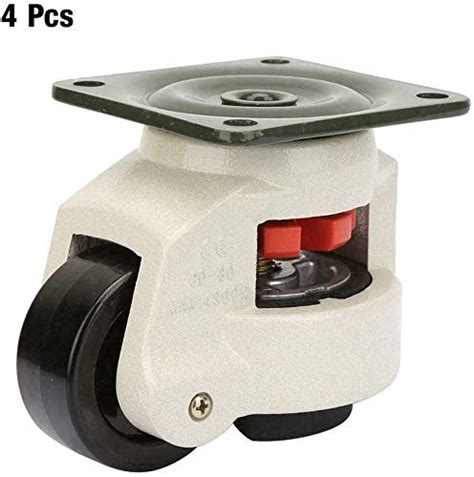 Tonchean 4 Pack Leveling Casters Foot Heavy Duty Self Leveling Casters