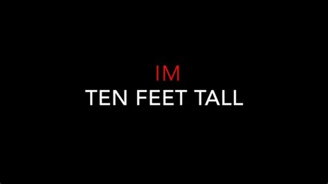 Ten Feet Tall Afrojack Youtube
