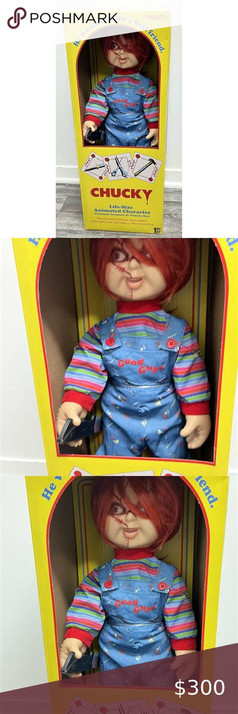 Chucky Life Size Halloween Doll Good Guys 2 Ft Sound And Motion Activated New Halloween Doll
