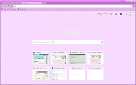 All icons are in the flat vector style, however, differ by the line thickness, fill, and corner radius. Purple Gleam - Google Chrome Theme by Sleepy-Stardust on ...