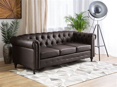 We manufacture the finest quality leather chesterfield sofas and suites and in our traditional workshop in the heart of lancashire, england. Couch Chesterfield Leder Silber : Chesterfield Sofa ...