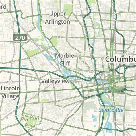 Columbus Oh Traffic Map Oconto County Plat Map