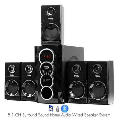 You have the 'home theater in a box' type system where you buy everything from one manufacturer. FS5070BT PC Laptop Computer 800W Surround Sound 5.1 ...