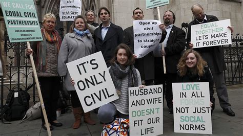 should civil partnerships be available to straight couples too euronews