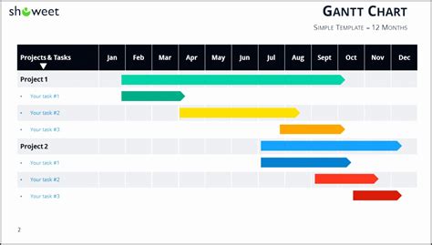 6 Timeline Chart In Powerpoint Sampletemplatess Sampletemplatess
