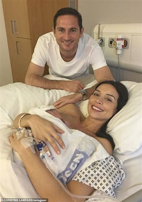 Christine Lampard Welcomes A Baby Girl With Husband Frank Daily Mail