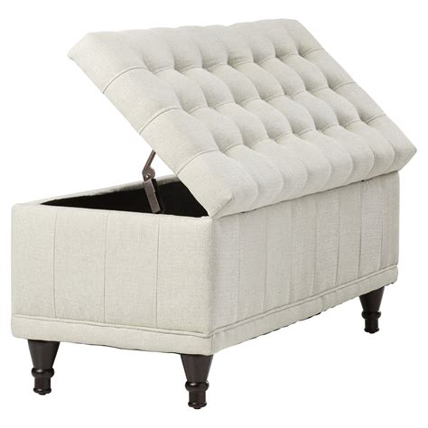Shop our great selection of storage, tufted & upholstered ottomans. Attles Fabric Bedroom Storage Ottoman | Wayfair