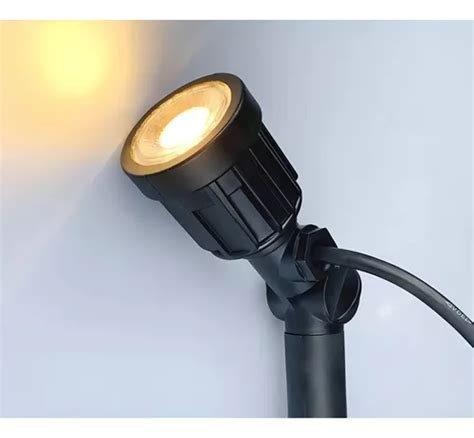 Lampara Estaca Luz Fria Jardin Led Jabalina 5w Exterior MercadoLibre