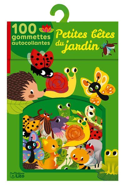 Les Petites Bêtes Du Jardin Avec 100 Gommettes Charlie Pop Achat