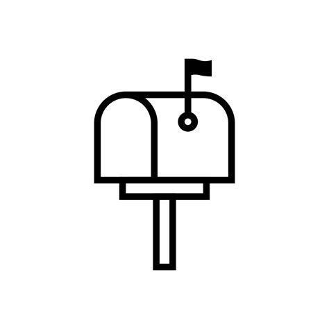Mailbox Icon Simple Design 4994250 Vector Art At Vecteezy