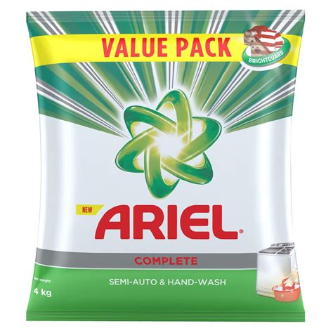 Ariel Complete Detergent Washing Powder 4kg Value Pack