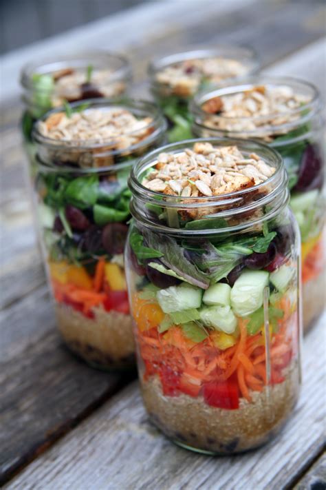 How To Make A Week Of Mason Jar Salads Popsugar Fitness Uk