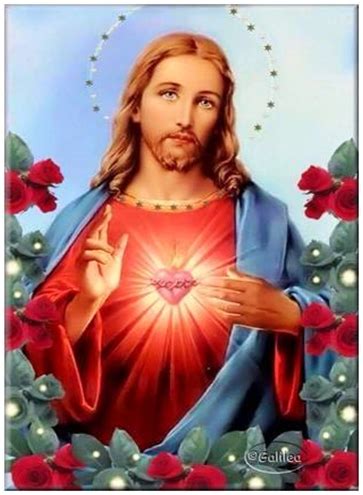 Oh, corazón de jesús, dios y hombre verdadero, delicia de los santos, refugio de los pecadores y esperanza de los que en ti confían; Sagrado corazón de Jesús oración diaria en el mes de Junio