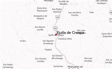 Guía Urbano De Ejutla De Crespo