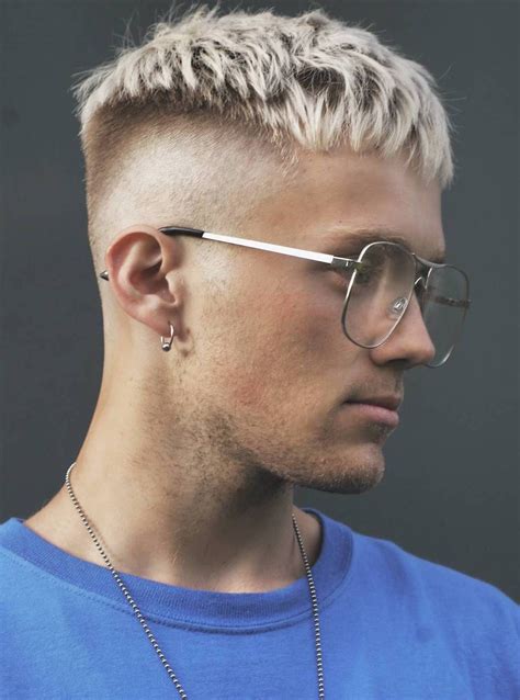 Show Off Your Dyed Hair Colorful Mens Hairstyles Men Blonde Hair