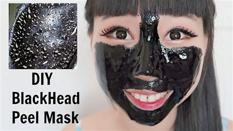 diy blackhead peel off mask mask for glowing skin 2 methods youtube