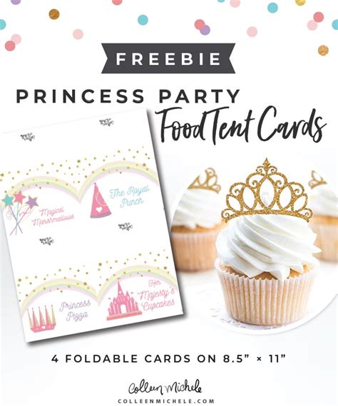 Princess Party Printables Free For Newsletter Subscribers Colleen