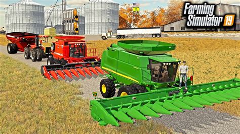 Iowa Corn Harvest Live Multiplayer Roleplay Farming Simulator 2019