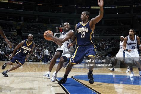 Washington Wizards Gilbert Arenas In Action Vs Indiana Pacers News Photo Getty Images