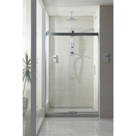 kohler levity frameless sliding shower door sliding doors