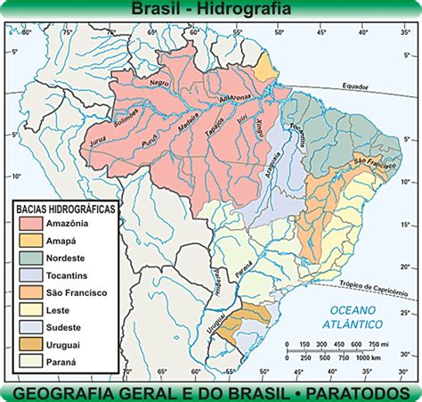 Biboca Ambiental Hidrografia Do Brasil ResumÃo