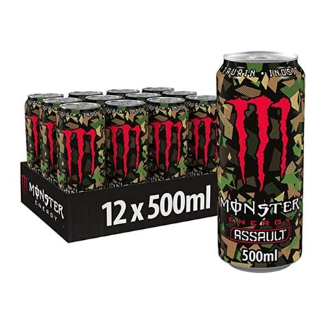 Monster Energy Drink Assault 500ml £149 12 Pack