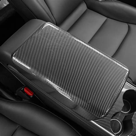 Buy Powoq Fit Tesla Model 3 Model Y Center Console Cover Protector Car