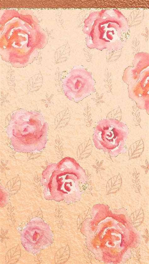 Cute Girly Rose Gold Wallpaper Iphone Ranktechnology