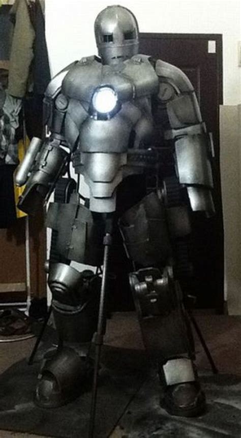Home Made Iron Man Costume Barnorama