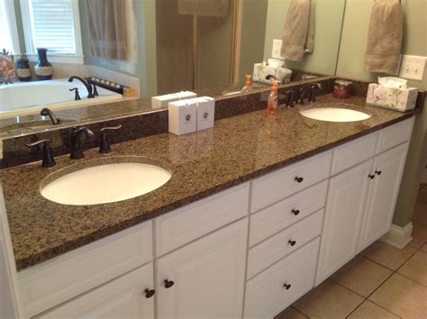 We fabricate all kinds of custom granite vanity tops. Granite Vanity Top | Bathroom vanity tops, Granite vanity ...