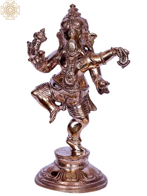 5 Small Lord Dancing Ganesha Handmade Madhuchista Vidhana Lost