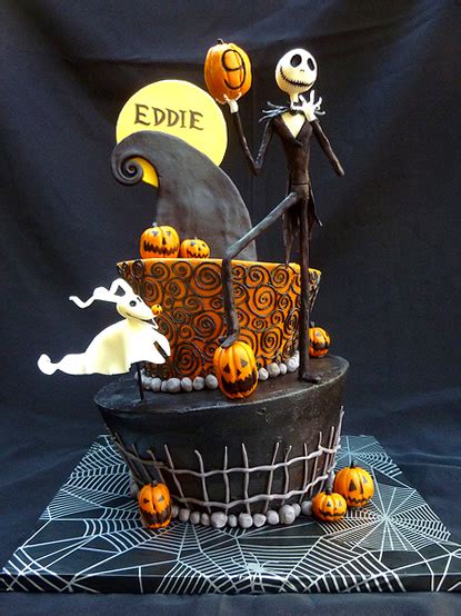 My grandson found a similar cake online and wanted one for his birthday. A Family Tree of Holidays - Christmas Trees: The Nightmare Before Christmas Wedding Cakes!
