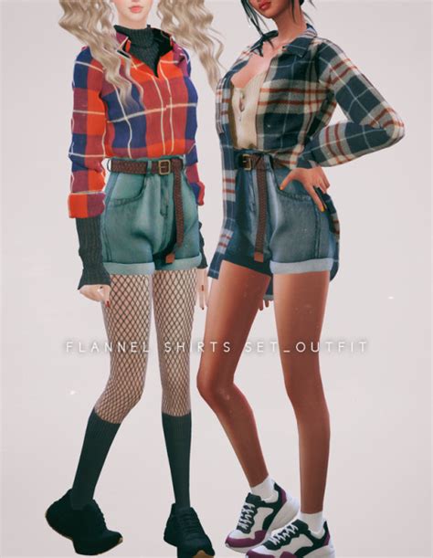 Sims 4 Flannel Mod