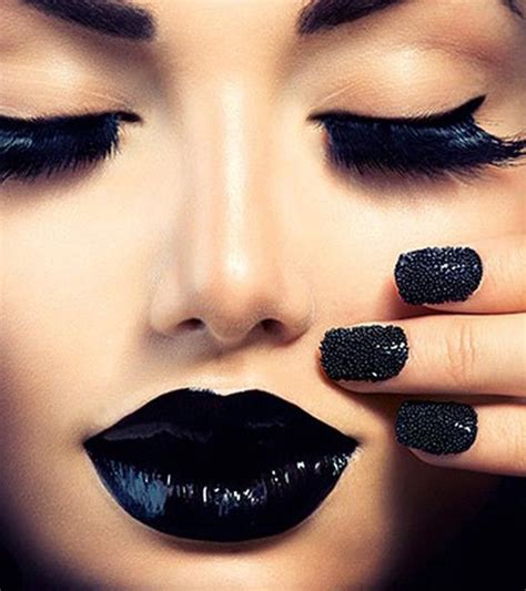 Here We Will Show You How To Wear Black Lipstick And That Too Without