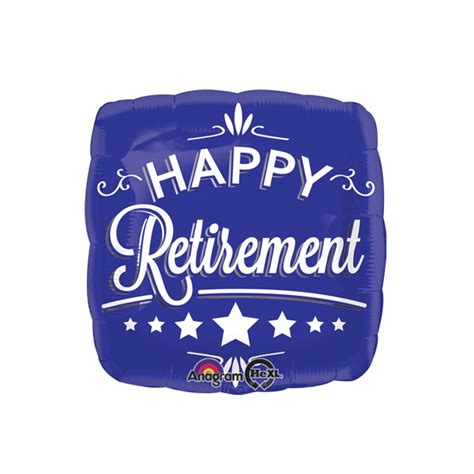 Retirement Balloon LARGE Retirement Balloon Retirement Etsy Happy