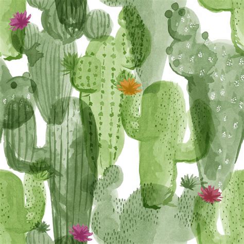 Superfresco Easy Nopalito Green Cactus Wallpaper Iwoot