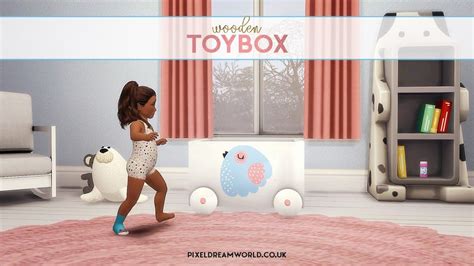 Pin By Rosakiyni On Sims Toddler Cc Toy Boxes Free Sims 4 Toddler Toys