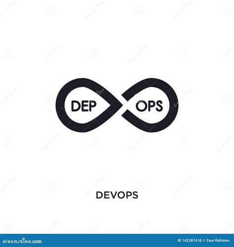 Devops Isolated Icon Simple Element Illustration From Technology