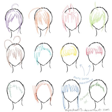 Lips are often simplified down to a line, but some styles or characters when drawing manga it's standard practice to simplify the hair into large clumps called 'bangs.' in this tutorial you'll learn how to form the curve of. Hair Ref - 12 Bangs by MyaChan13 on DeviantArt