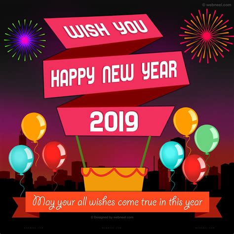 Contoh Greeting Card Happy New Year
