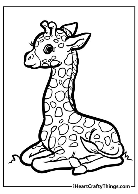 Giraffe Coloring Pages Updated 2021