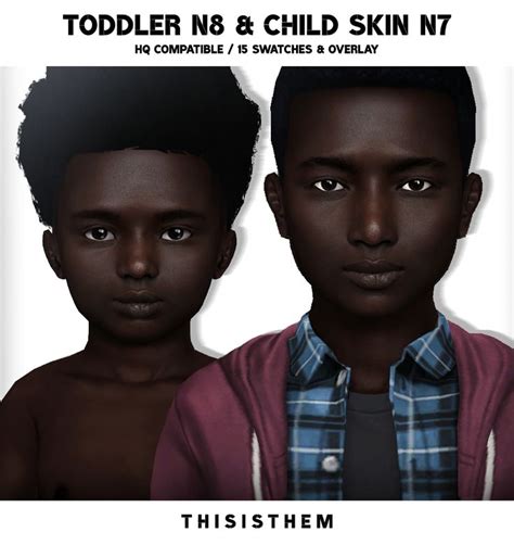 Thisisthem Sims 4 Toddler Sims 4 Cc Skin Sims 4