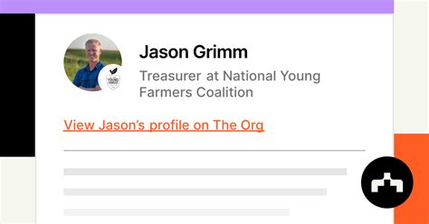 Jason Grimm Treasurer At National Young Farmers Coalition The Org