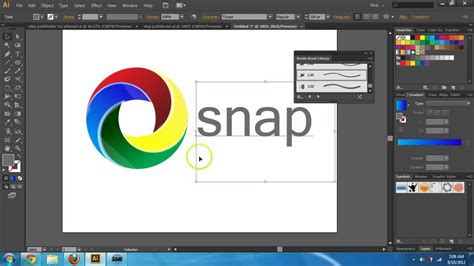 Adobe Illustrator Cs6 And Cc Creating A Logo With Pathfinder Tutorial