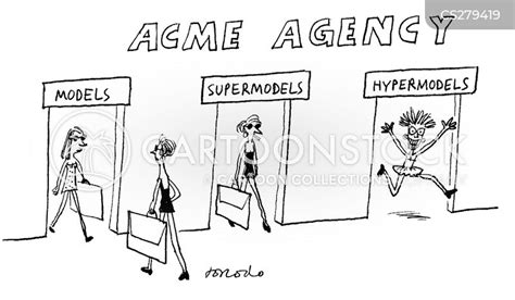 Modelling Agency Cartoons And Comics Funny Pictures From Cartoonstock