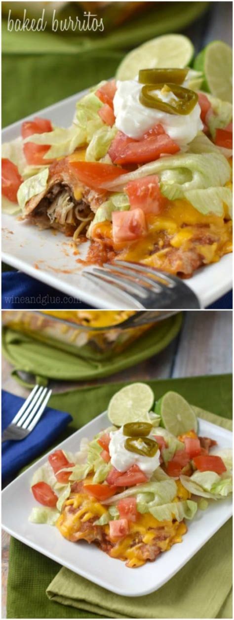 These Crock Pot Baked Burritos Are Pretty Simple But Make For A