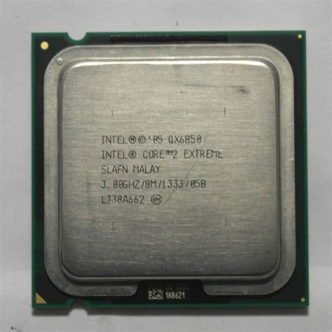 Intel Core Extreme Qx Slafn Quad Core Ghz Mb Socket