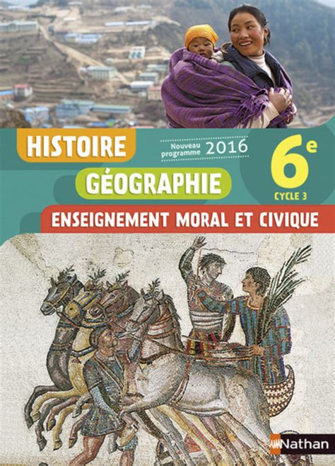 Histoire Géographie Emc 6e Livre De Lélève 9782091718941